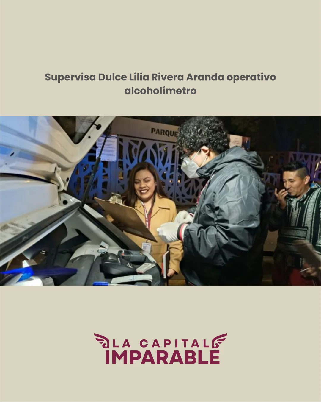 Supervisión de Alcoholímetro